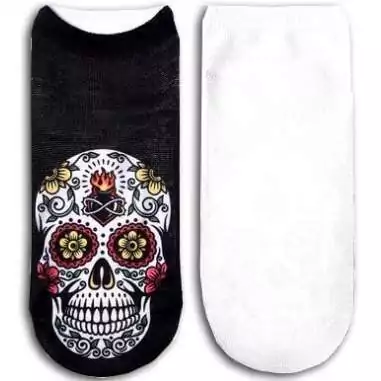 Socquettes crânes calaveras pour vos jolis pieds
