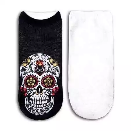 Socquettes crânes calaveras pour vos jolis pieds