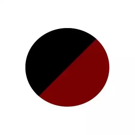 Lacets de chaussures noirs rouges, bicolores, ronds, en…