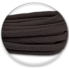 Lacets de chaussures gris acier foncé, ronds, en couleur… 2