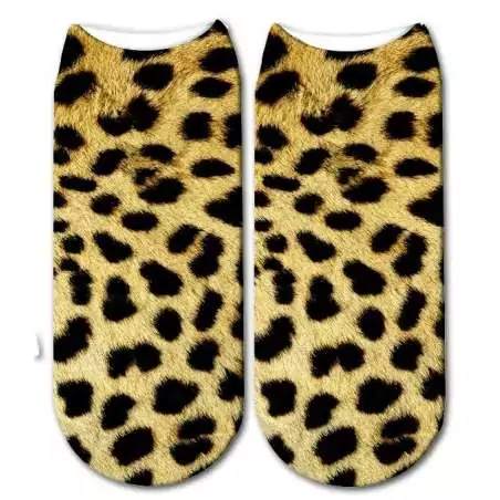 Socquettes&nbsp;léopard pour vos jolis pieds