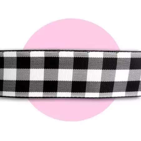 Lacets de chaussures larges en vichy à carreaux fantaisie…