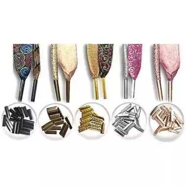 Lacets satin large&nbsp;blanc&nbsp;diagramme coeurs pour vos…