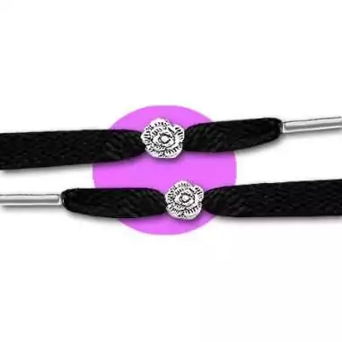 Décorations bijoux de lacets fleurs roses argent femmes en…