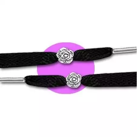 Décorations bijoux de lacets fleurs roses argent femmes en…