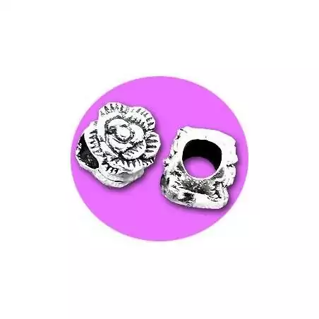 Décorations bijoux de lacets fleurs roses argent femmes en…