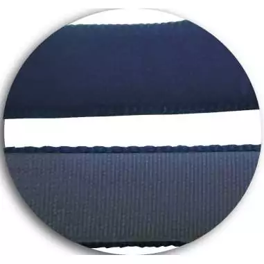 Lacets fins en velours ras&nbsp;marine pour vos chaussures