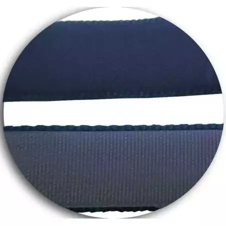 Lacets fins en velours ras&nbsp;marine pour vos chaussures