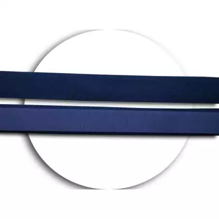 Lacets fins en velours ras&nbsp;marine pour vos chaussures