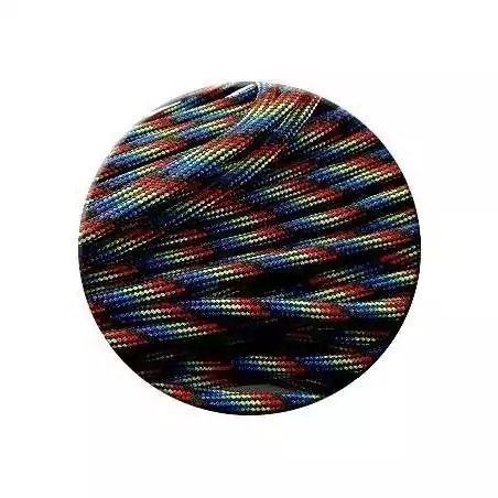 Lacets ronds noirs multicolores en vente en boutique de…