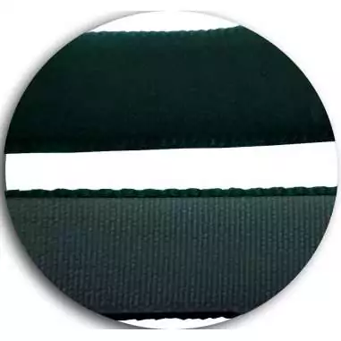 Lacets fins velours ras&nbsp;vert sombre pour vos chaussures