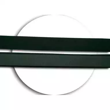 Lacets fins velours ras&nbsp;vert sombre pour vos chaussures