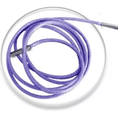 Lacets cirés violets lavande fantaisie homme en vente en…