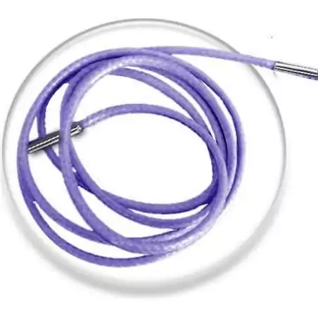 Lacets cirés violets lavande fantaisie homme en vente en…