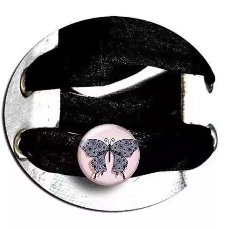 Décorations de lacets de chaussures crânes blancs…