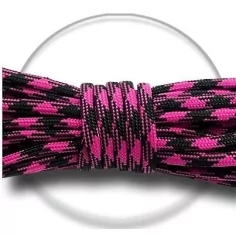 Lacets ronds rose noir paracord en vente en ligne en… 2