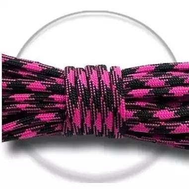 Lacets ronds rose noir paracord en vente en ligne en…