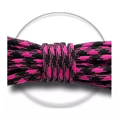 Lacets ronds rose noir paracord en vente en ligne en…