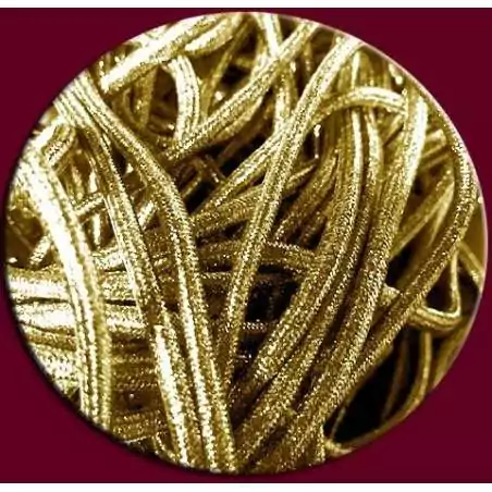 Lacets ronds or paillettes pour vos chaussures