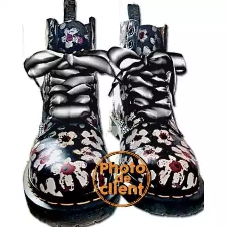 Lacets de chaussures larges satin effet…