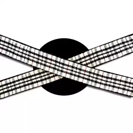 Lacets de chaussures larges rouges à carreaux écossais…