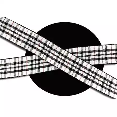 Lacets de chaussures larges rouges à carreaux écossais…