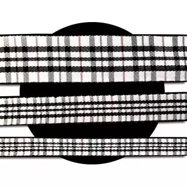 Lacets de chaussures larges rouges à carreaux écossais…