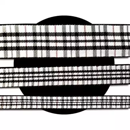 Lacets de chaussures larges rouges à carreaux écossais…