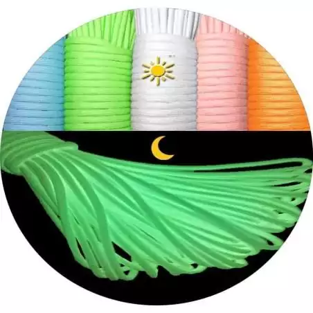 Lacets ronds phosphorescents pour vos chaussures