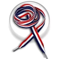 Lacets aux couleurs de la France pour vos chaussures