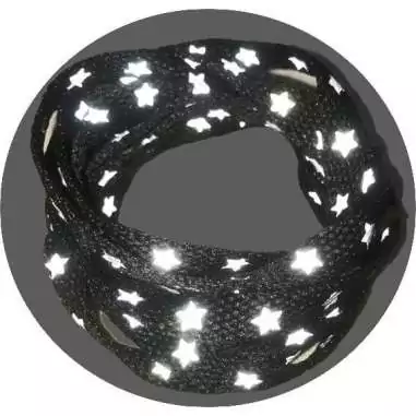 lacets chaussures noirs roses fluos à étoiles.Achat et…