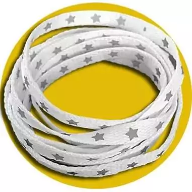 lacets chaussures noirs roses fluos à étoiles.Achat et…