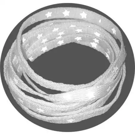 lacets chaussures noirs roses fluos à étoiles.Achat et…