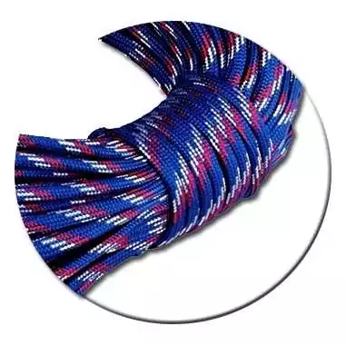 Lacets paracorde France&nbsp;bleus-blancs-rouges pour vos…