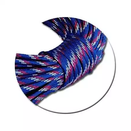 Lacets paracorde France&nbsp;bleus-blancs-rouges pour vos…