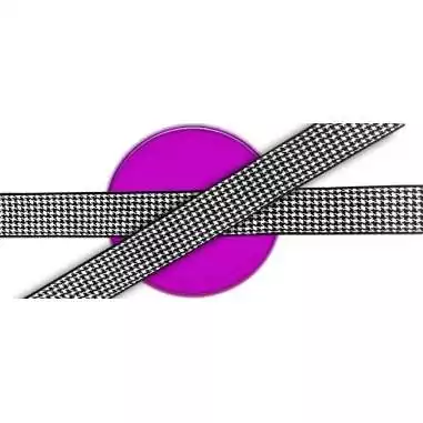 Lacets noirs bblancs pied de poule fantaisie et originaux…