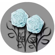 Envie de décorer vos chaussures ? Décorations de lacets&nbsp;roses bleu&nbsp;poudré nacré