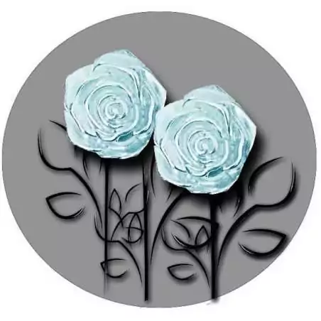 Décorations de lacets de chaussures fleur rose blanche.…