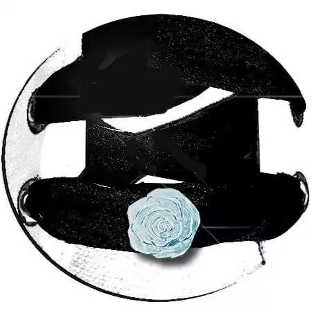 Décorations de lacets de chaussures fleur rose blanche.…