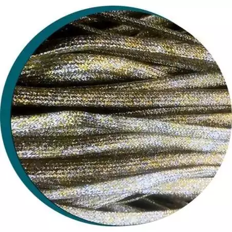 Lacets paillettes dorés & argentés pour vos chaussures