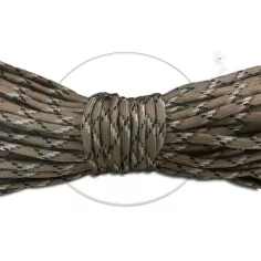 Lacets paracorde beige tabac pour vos chaussures 2