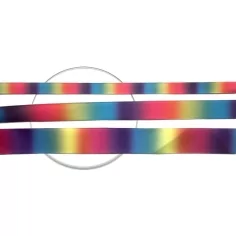 Lacets&nbsp;satin arc-en-ciel pour vos chaussures 2