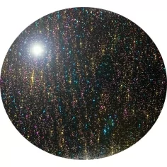 Chaussettes&nbsp;noires pailletées multicolores pour vos jolis pieds 2