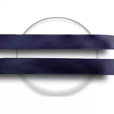 Lacets en satin bleu marine pour vos chaussures