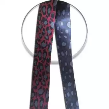 Lacets satin large&nbsp;panthère : 2 coloris pour vos chaussures