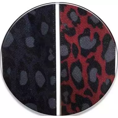 Lacets satin large&nbsp;panthère : 2 coloris pour vos chaussures