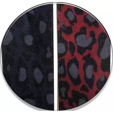 Lacets satin large&nbsp;panthère : 2 coloris pour vos chaussures