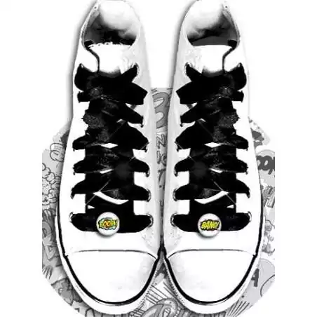 Envie de décorer vos chaussures ? Décorations de lacets BD