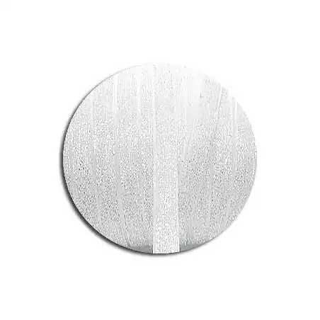 Lacets en velours pailleté blanc. pour vos chaussures