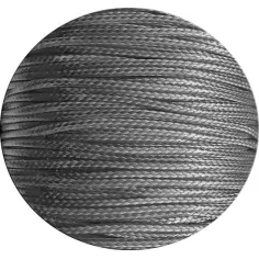 Lacets fins cirés en gris foncé pour vos chaussures 2